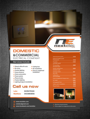 Flyer Design by creative.bugs for this project | Design: #10068848