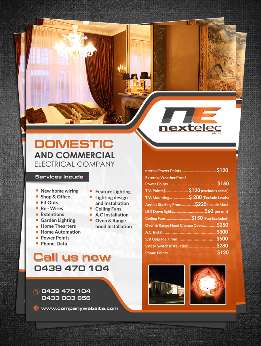 Flyer Design by creative.bugs for this project | Design #9777219