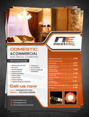 Flyer Design by creative.bugs for this project | Design: #9801018