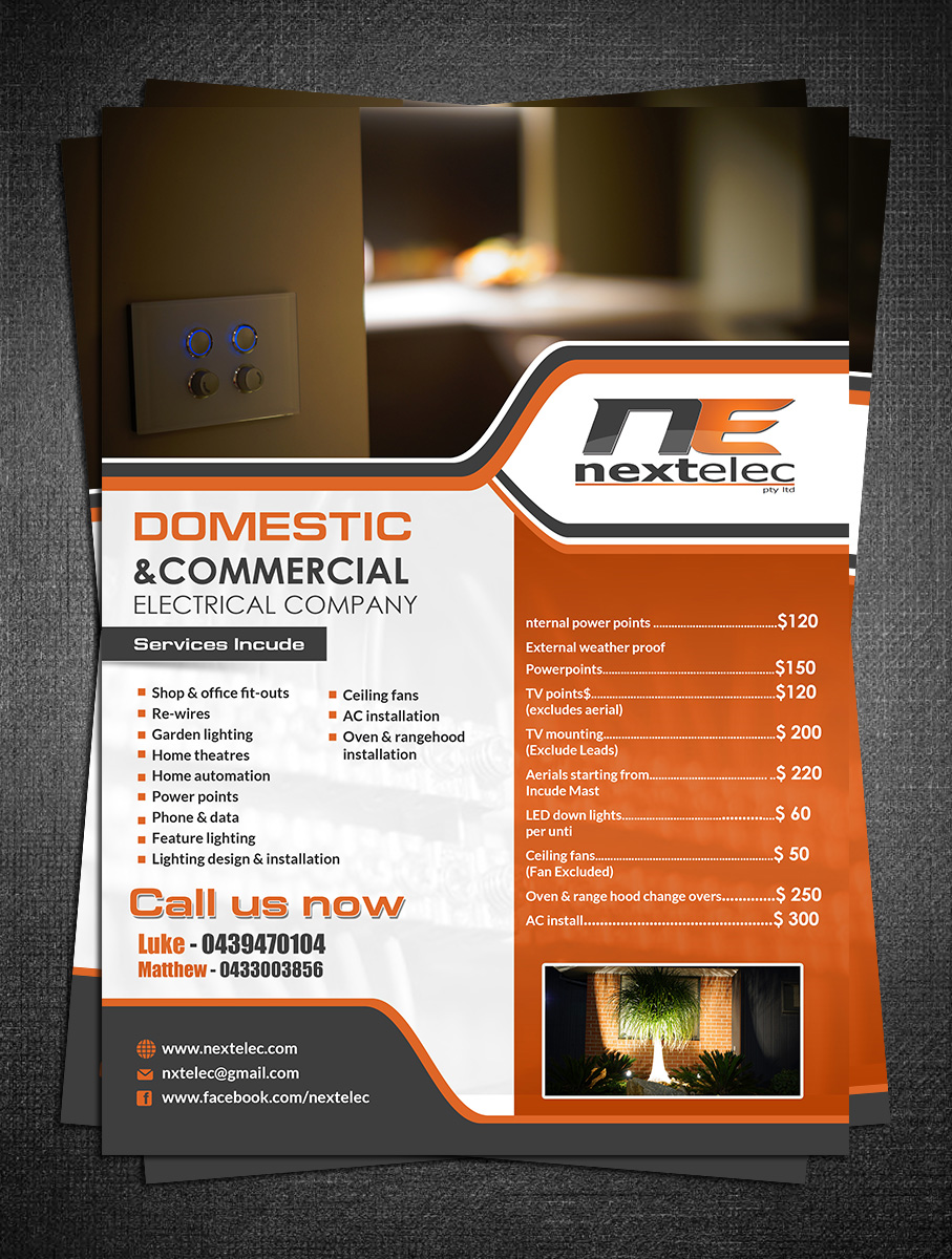 Flyer Design by creative.bugs for this project | Design #9820037