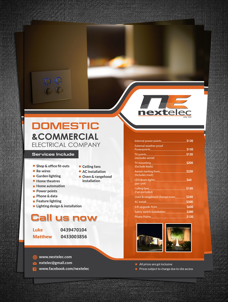 Flyer Design by creative.bugs for this project | Design #9967210