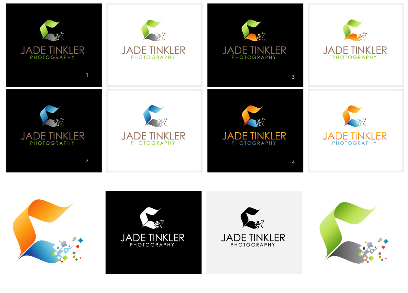 Logo Design by mouallem zoheir for Jade Tinkler Photography | Design #16503