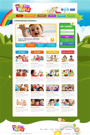Landing Page Design by looptriks for this project | Design: #2149215