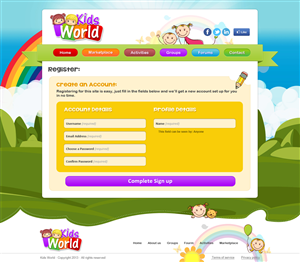Landing Page Design by looptriks for this project | Design: #2149236