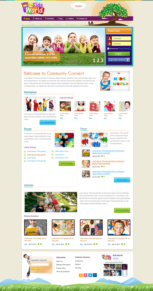 Design de Page d'Accueil par kecy08 pour ce projet | Design #2113940