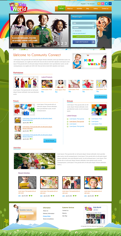Design de Page d'Accueil par kecy08 pour ce projet | Design #2118855