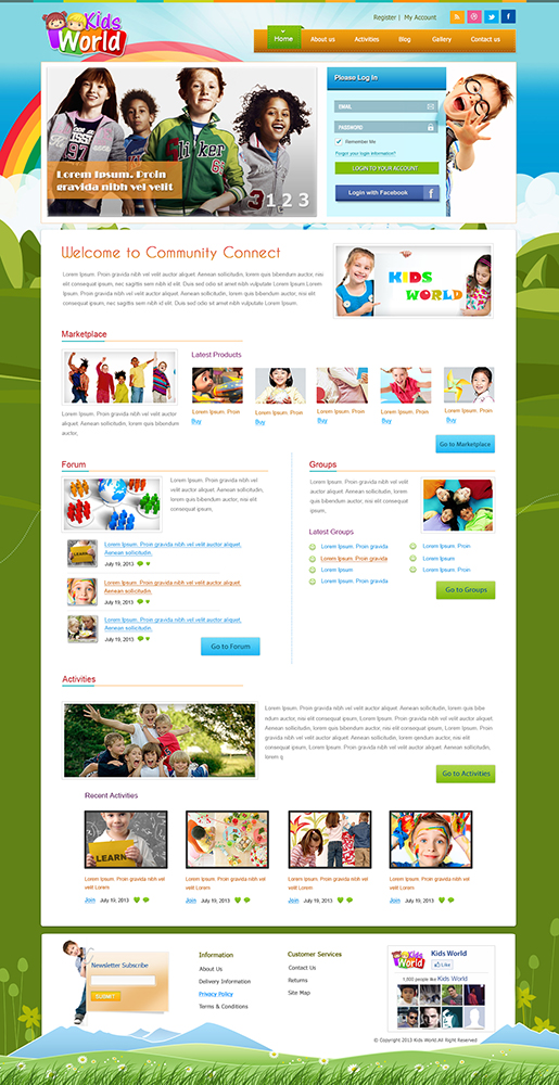 Design de Page d'Accueil par kecy08 pour ce projet | Design #2118856