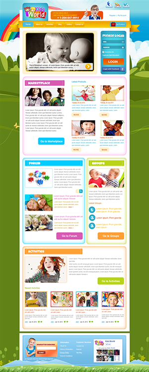 Landing Page Design by kecy08 for this project | Design: #2153014