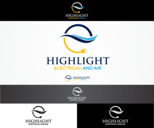 Logo Design by sangeloenriquez for Highlight Electrical and Air Services  | Design #9520192