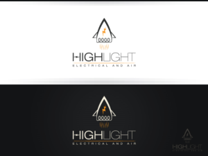 Logo Design by noishotori for Highlight Electrical and Air Services  | Design: #9520067