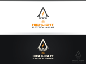 Logo Design by noishotori for Highlight Electrical and Air Services  | Design: #9520068