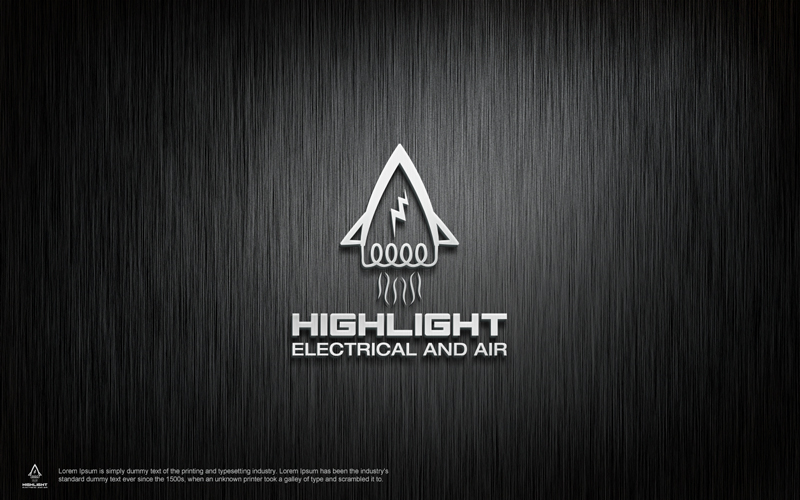 Logo Design by noishotori for Highlight Electrical and Air Services  | Design #9520069