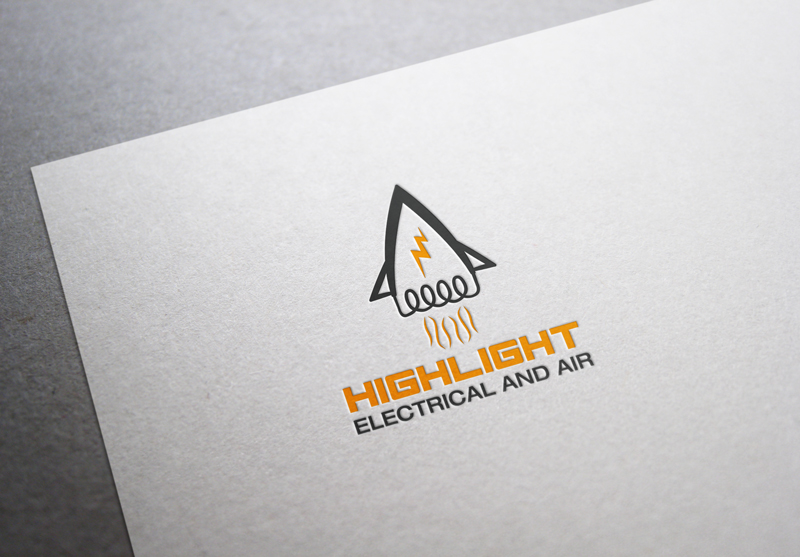 Logo Design by noishotori for Highlight Electrical and Air Services  | Design #9520070