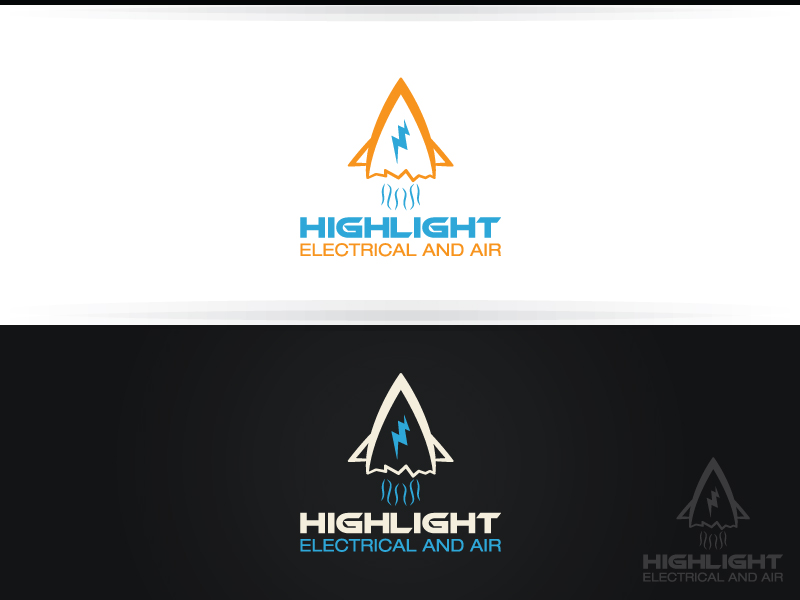 Logo Design by noishotori for Highlight Electrical and Air Services  | Design #9520071