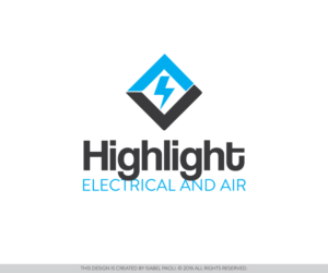 Logo Design by isabel.paoli for Highlight Electrical and Air Services  | Design: #9518502