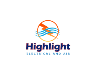 Logo Design by pivotaldesign.biz for Highlight Electrical and Air Services  | Design: #9527333