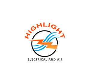 Logo Design by pivotaldesign.biz for Highlight Electrical and Air Services  | Design: #9527337