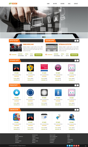 WordPress-Design von pb für dieses Projekt | Design: #2100418