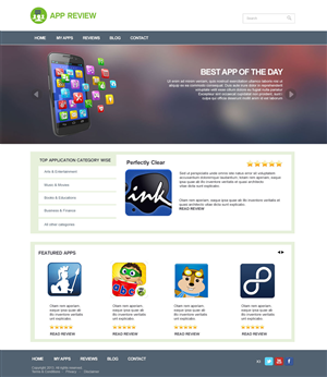 WordPress-Design von pb für dieses Projekt | Design: #2111097