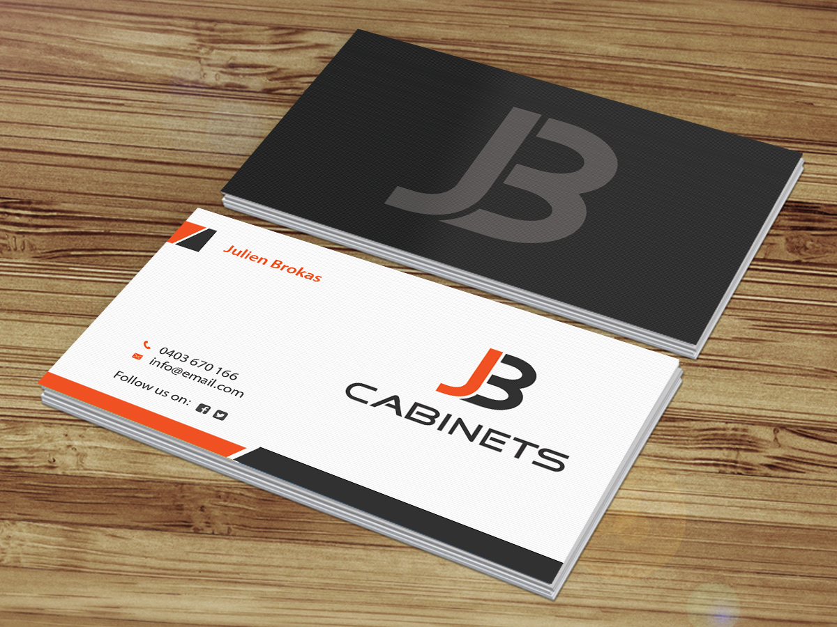 Business Card Design by Creations Box 2015 for this project | Design #9530395