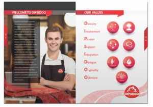 frozen yogurt & dessert bar need a franchise booklet | Design de Catalogue par nafizrahat