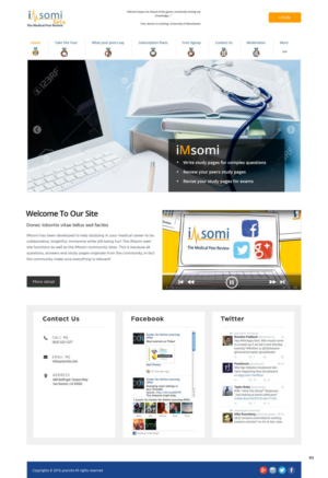 Web Design by pb for iMsomi Ltd | Design: #9562725