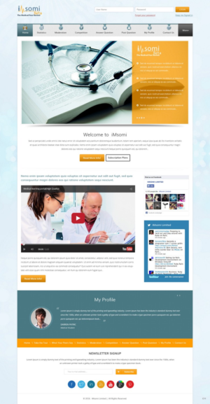 Web Design by pb for iMsomi Ltd | Design: #9562729