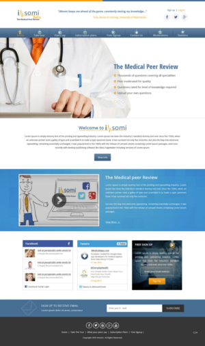 Web Design by pb for iMsomi Ltd | Design: #9562737
