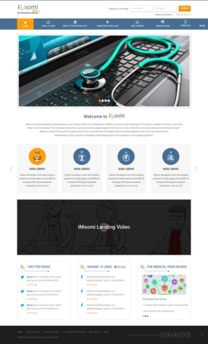 Web Design by pb for iMsomi Ltd | Design: #9562738