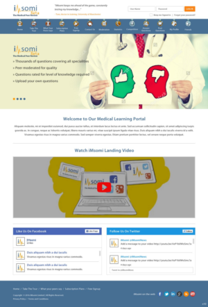 Web Design by pb for iMsomi Ltd | Design: #9574233