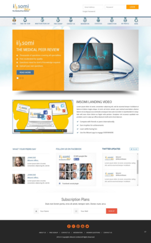 Web Design by pb for iMsomi Ltd | Design: #9574234