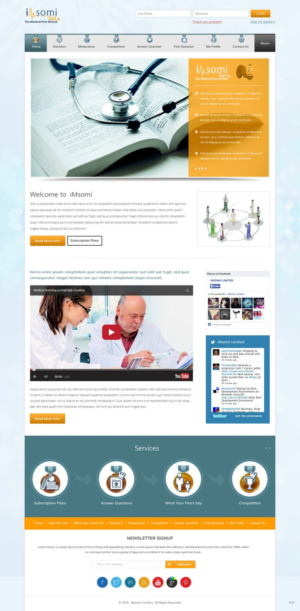 Web Design by pb for iMsomi Ltd | Design: #9574237