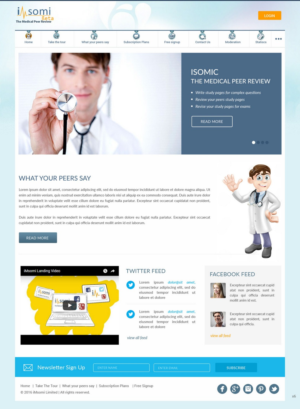 Web Design by pb for iMsomi Ltd | Design: #9574238