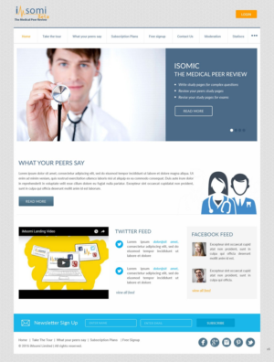 Web Design by pb for iMsomi Ltd | Design: #9621668
