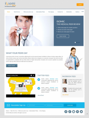 Web Design by pb for iMsomi Ltd | Design: #9621669
