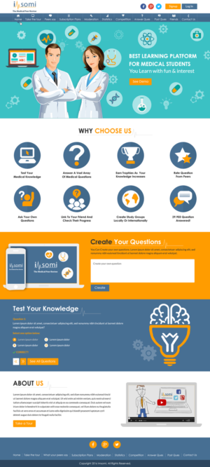 Medical Education and Learning Portal refresh | Web Design by Sbss