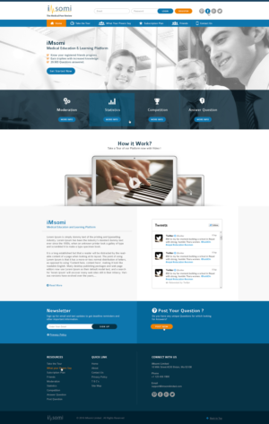 Web Design by Ved Web Services for iMsomi Ltd | Design: #9580639