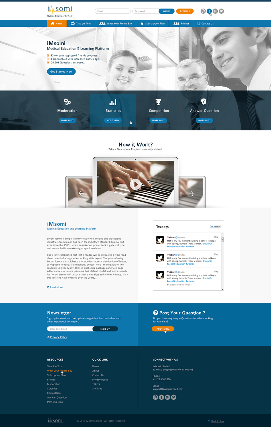 Web Design by Ved Web Services for iMsomi Ltd | Design #9580641