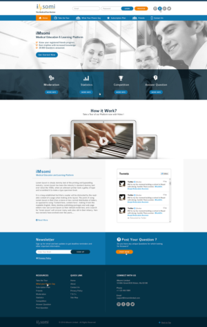 Web Design by Ved Web Services for iMsomi Ltd | Design: #9580641