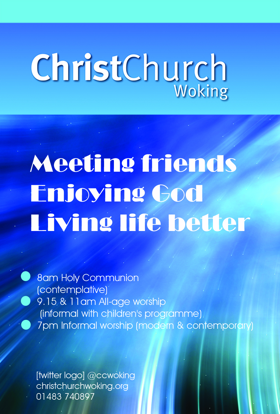 Poster Design by Aaron for Christ Church | Design #2107091