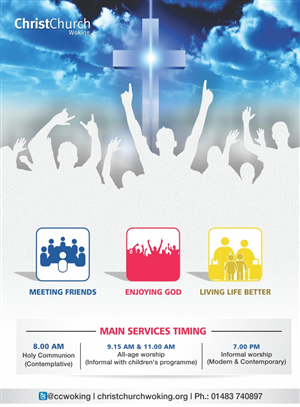 Poster Design by TurtleDesign for Christ Church | Design: #2097764