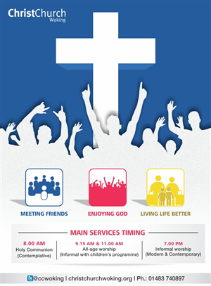 Poster Design by TurtleDesign for Christ Church | Design #2100989