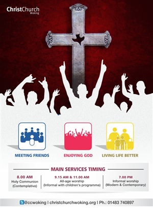 Poster Design by TurtleDesign for Christ Church | Design: #2101000
