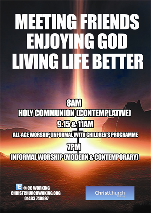 Poster Design by FBDesignz for Christ Church | Design #2084641