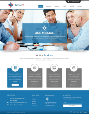 Web Design by pb for this project | Design: #9550395