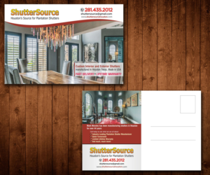 Postcard Design by Designers Hub for SHUTTER SOURCE | Design: #9529814