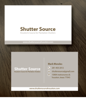 Postcard Design by alex989 for SHUTTER SOURCE | Design: #9532117