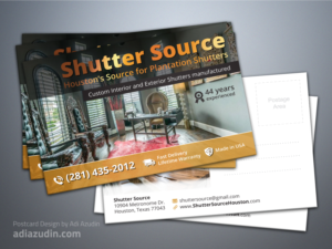 Postcard Design by adiazudin for SHUTTER SOURCE | Design: #9520864