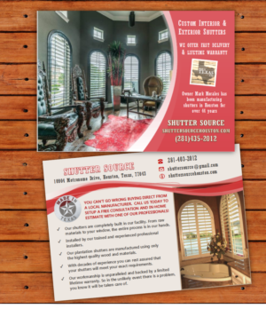 Design de Carte Postale par citygirl17 pour SHUTTER SOURCE | Design #9521386