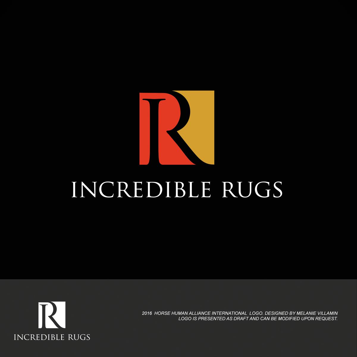 Logo Design by mvillamin for Incredible Rugs and Decor | Design #9523550